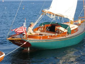 IDA is the sailboat we have stored away at home. She's for sale. Interested?